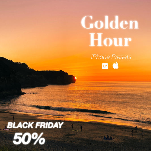 Golden Hour iPhone Presets